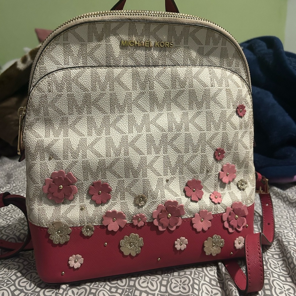 Pink Michael Kors backpack!